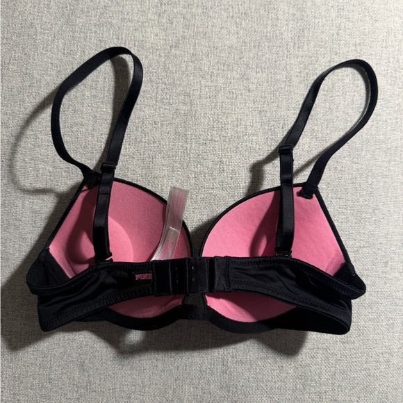 PINK Victoria's Secret Black Mega Push Up Bra - Picture 2 of 5